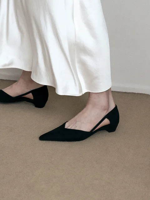 MARI Suede Flats (3color)