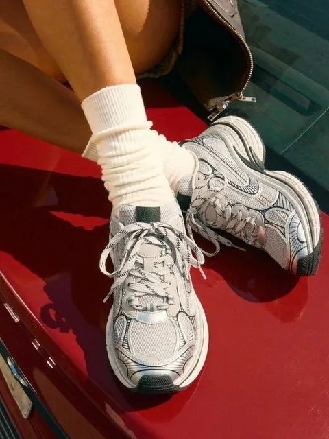 RAW RUNNER SNEAKERS -CL0902 (3color) 6.5CM