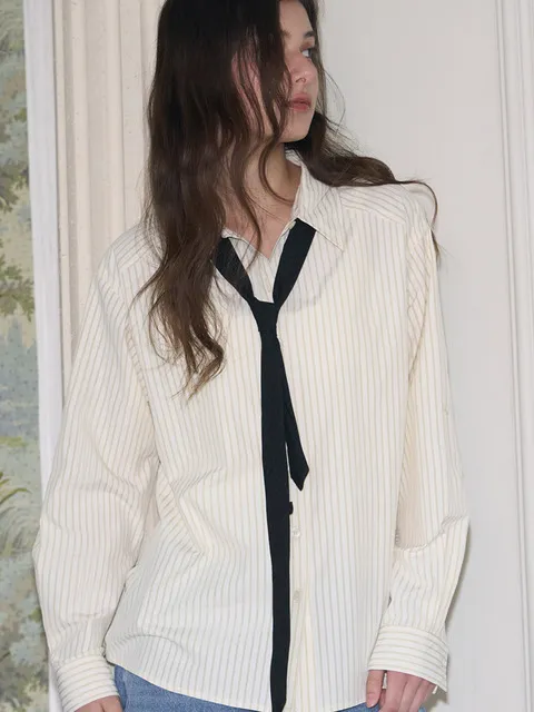 Stripe Slim Tie_2 Color