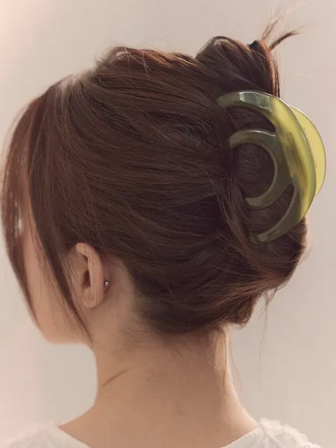 (선물 포장) Mega Hair Claw - Olive