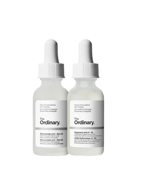 스킨 서포트 세트 (나이아신아마이드 10% + 징크 1%, 히알루로닉 애시드 2% + B5)