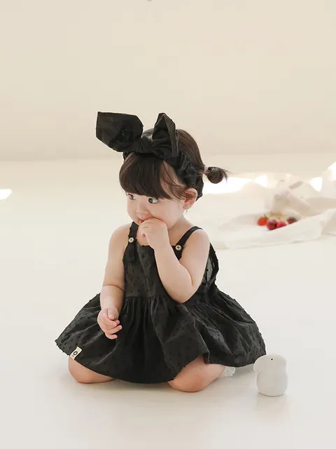 우리 아가의 분위기 - 베이비 끈나시 바디슈트