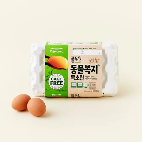 풀무원 동물복지 목초란