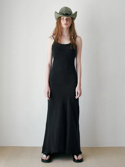 revoirsis maxi dresses black