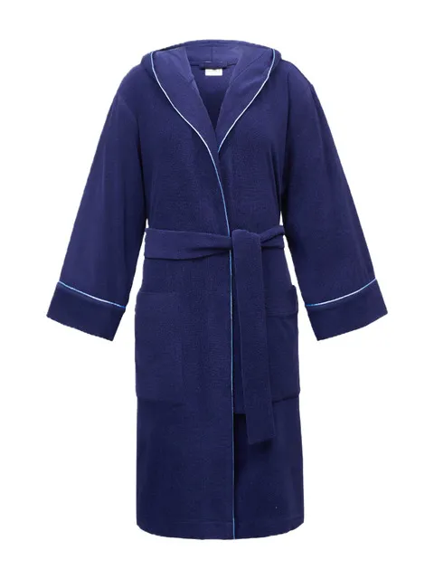 TERRY ROBE_NAVY