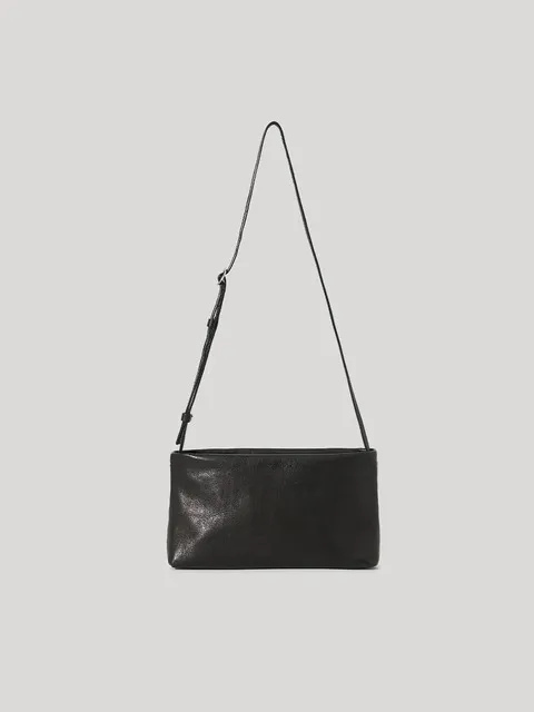 Glissade Leather Bag Black
