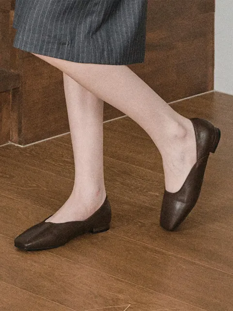 clo2333 Everyday Square Flats - 3 Colors