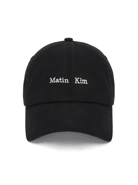 MATIN MINI CLASSIC LOGO BALL CAP IN BLACK
