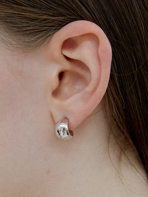 Luna full wide earrings (White) BH2E33208WBXXX