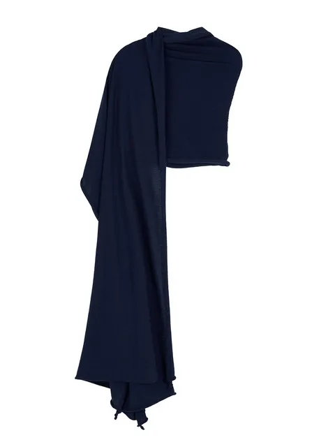 Over Size Shawl (Navy)