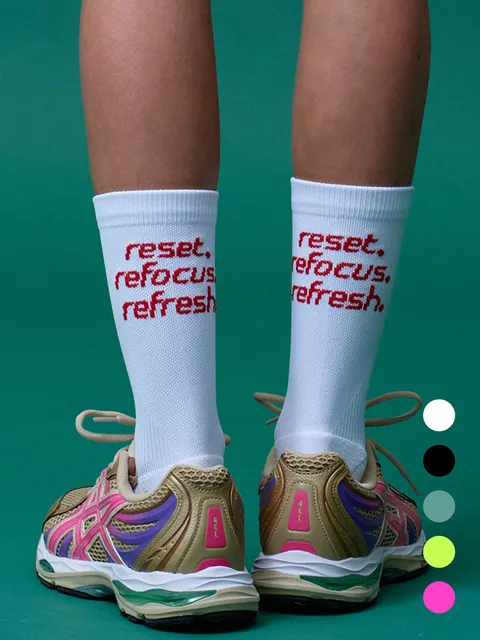 Flow Running Crew Socks