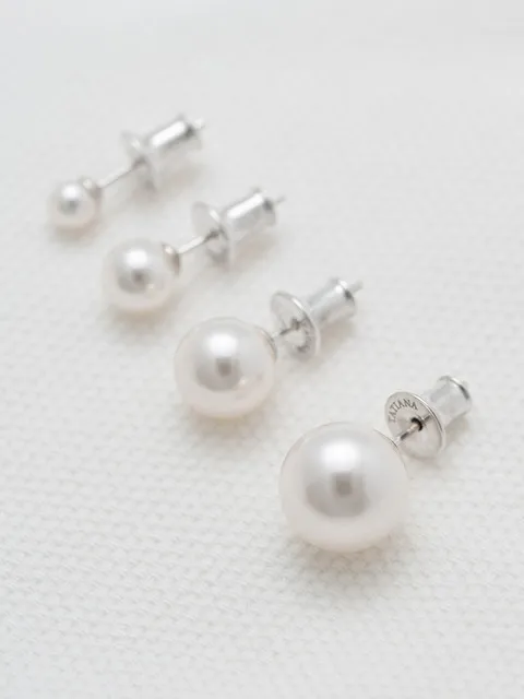(SWAROVSKI PEARL)_PEARL POST EARRING EC1062
