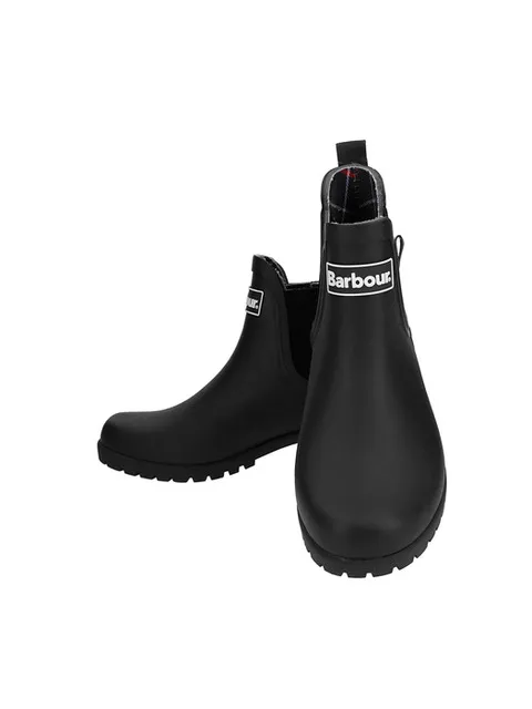 BARBOUR LRF0066 BK11 윌튼 웰링턴 첼시 레인 부츠