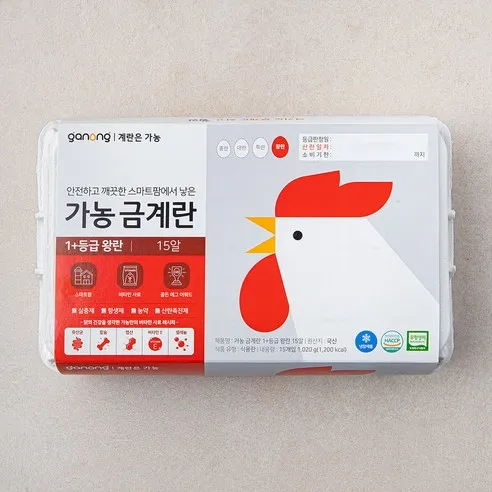 가농 무항생제 1+등급 왕란