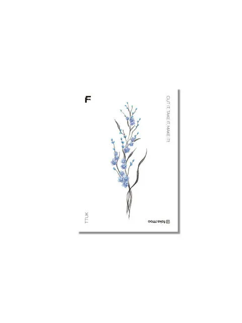 Blue Radio 타투스티커