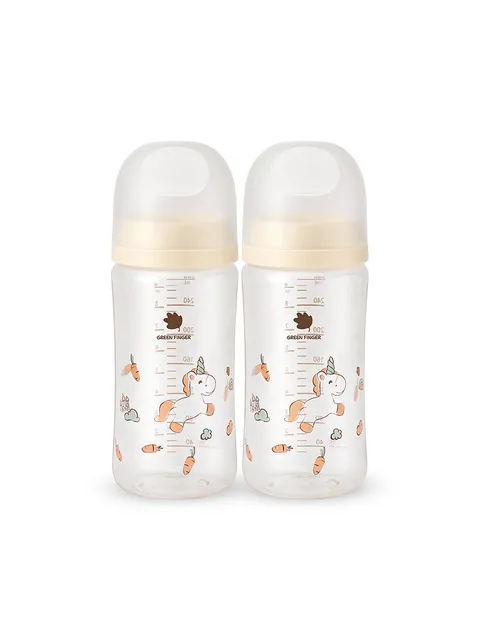 PA 퓨어베이비 젖병 말콩당근 트윈팩 280ml(젖꼭지미포함)