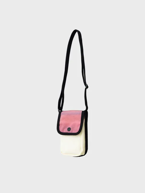 PHONE BAG (PINK+IVORY)