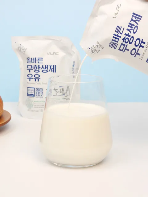 올바른 무항생제 우유 110mL 18입