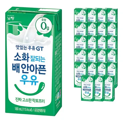 맛있는우유GT 소화 잘되는 배안아픈 우유 진짜 고소한 락토프리
