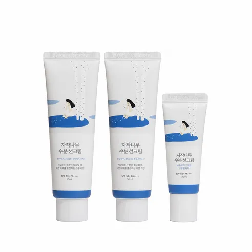 라운드랩 자작나무 수분 선크림 SPF50+ PA++++