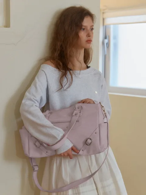 ANC STUD RING BAG_PINK