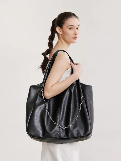 CHAIN BIG BAG (BLACK)