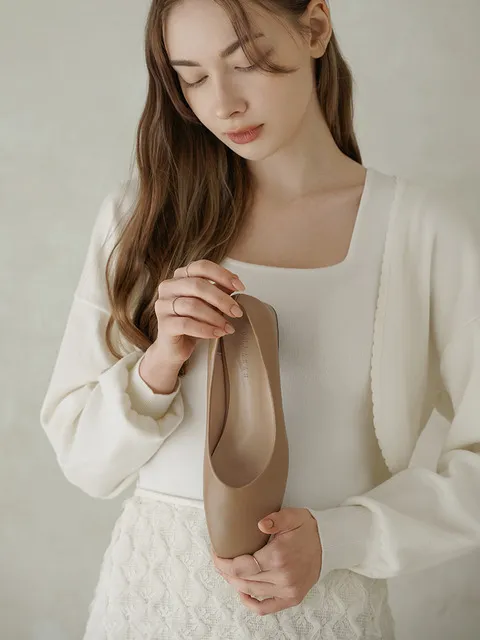 서아 스퀘어 펌프스 PLLTR0a837