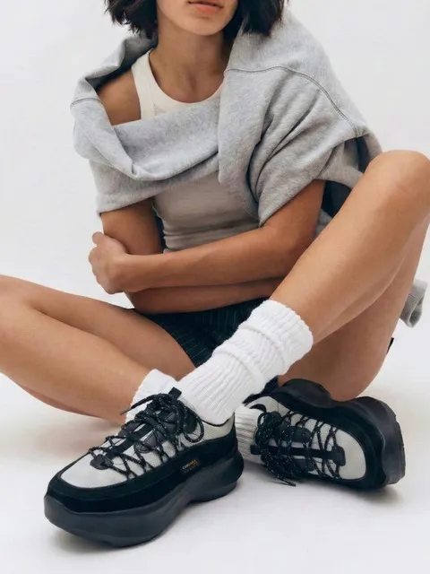 SHADOW HIKER SNEAKERS -CL0802 6.5CM (3color)