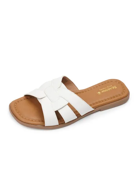 ADRIANA 슬리퍼 화이트 (K2258084RB-W)