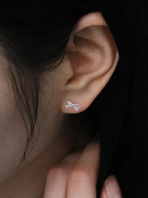 PETIT LACE RIBBON EARRINGS