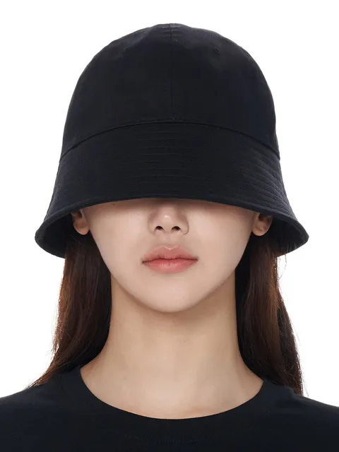 오버핏 라운드 버킷햇 (블랙)