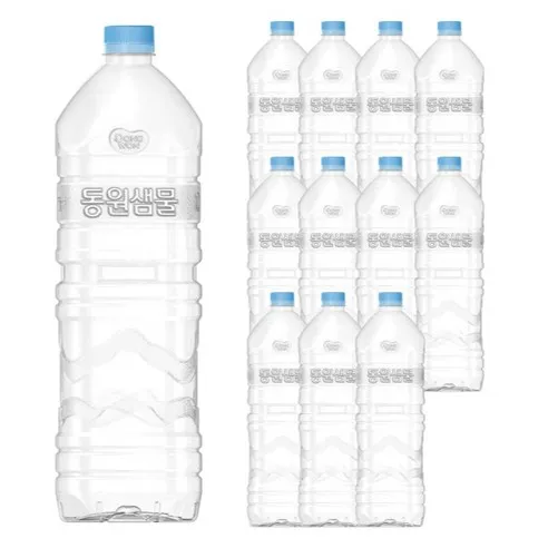 동원샘물 무라벨