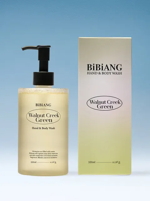 니치 퍼퓸 핸드 앤 바디워시 320ml 월넛크릭그린