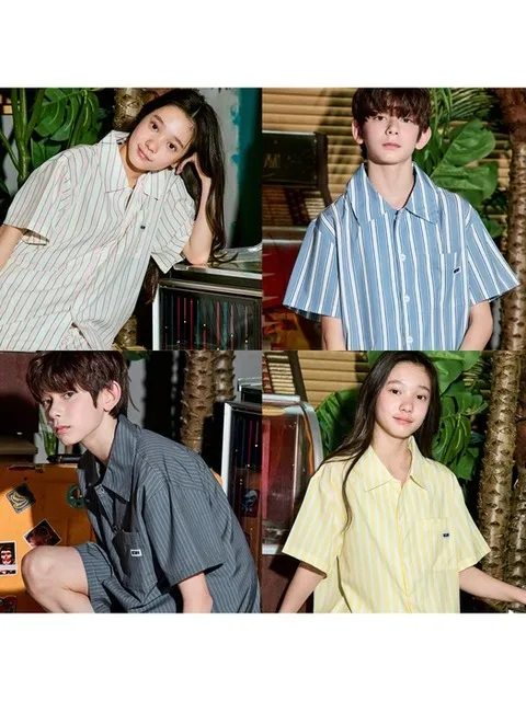 MSMV 라이트핏 아동 주니어 초등학생 반팔 잠옷 5부 파자마 세트 8COLOR