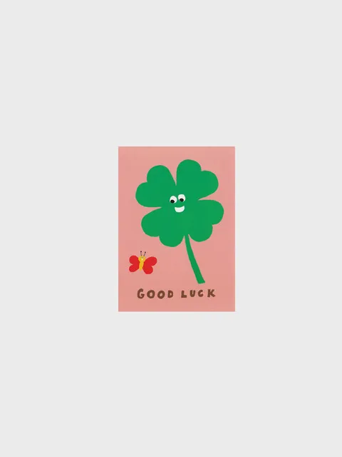 POSTCARD - GOOD LUCK