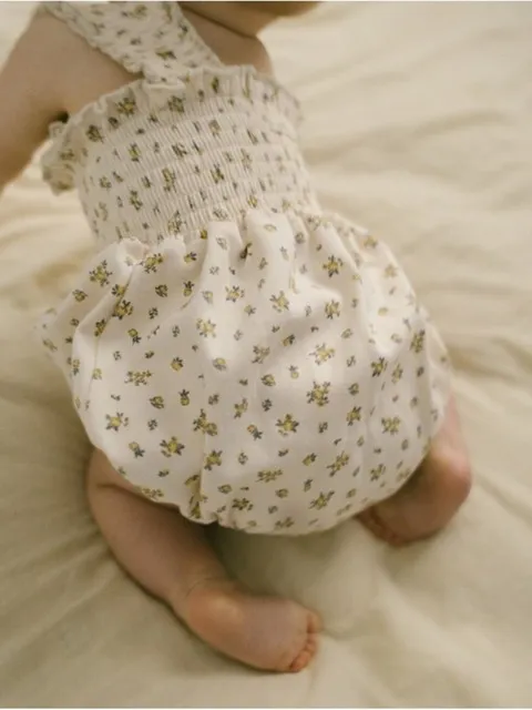 Blossom Smock Romper