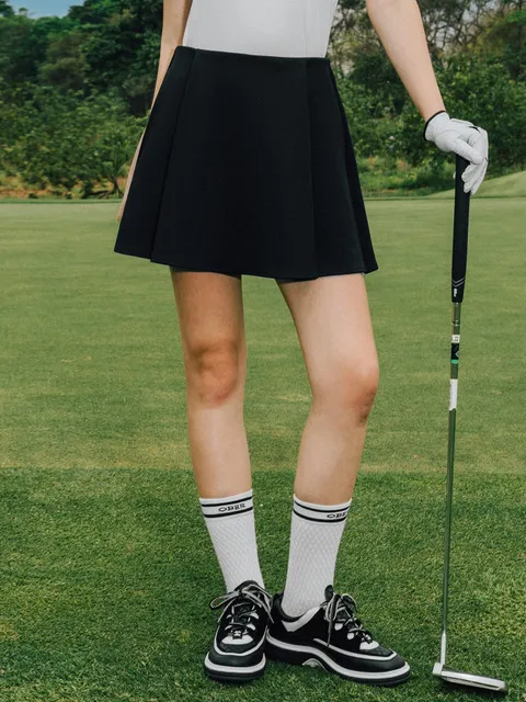 Comfort A-line Skirt (Black)