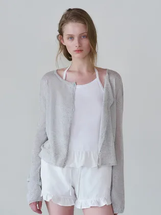 Basic Simple Linen Cardigan_4color