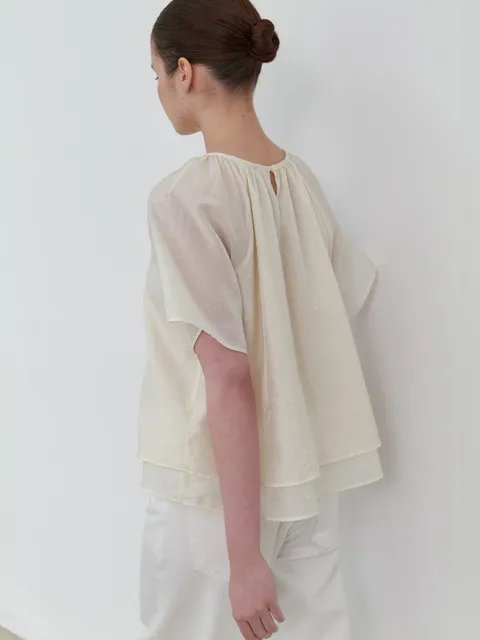 Sheer Layered Blouse