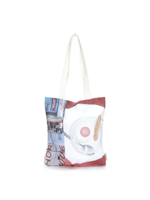 PHOTOGRAPHY MIDDLE ECO BAG IN RED