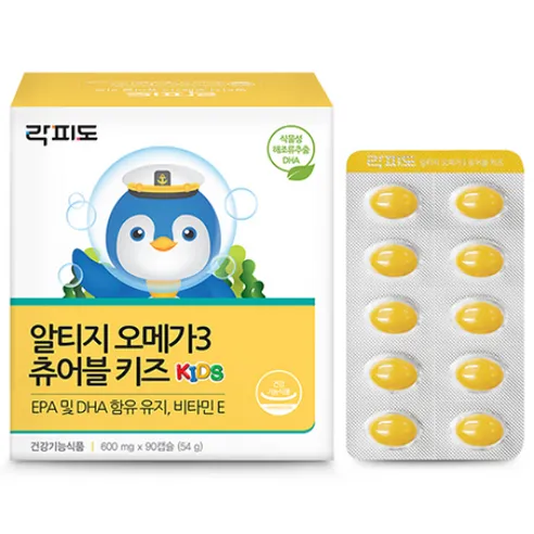 락피도 알티지 오메가3 츄어블 키즈