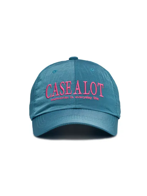 Nylon ball cap - Turkish blue