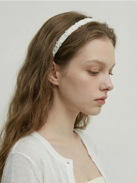 Eyelet Floral Lace Hairband