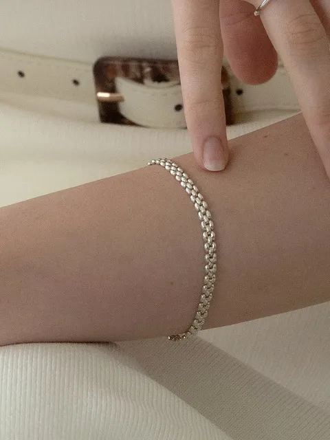 Silver 퓨어그레이스 체인 팔찌