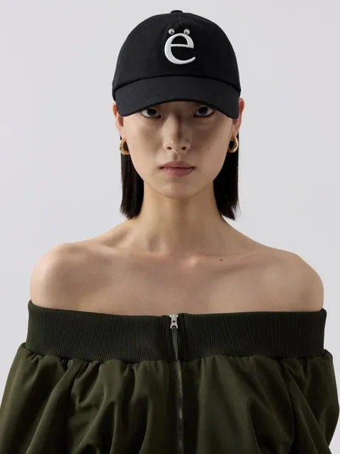 E STUD BASEBALL CAP (TAC12101BK)