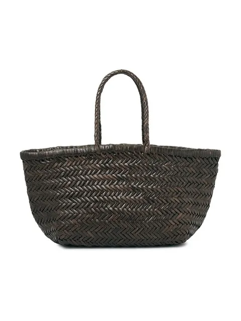 DRAGON DIFFUSION 드래곤디퓨전 공식수입 트리플 점프 스몰 여성 토트백 8811 DK BROWN