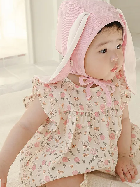 아기토끼 - 민소매 프릴 베이비 블라우스
