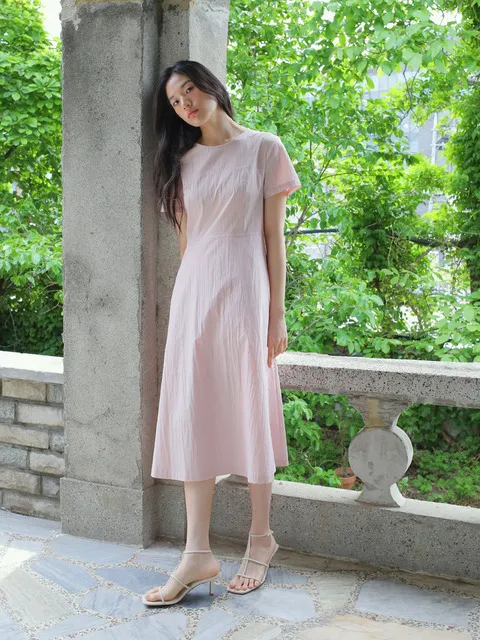 BUSTIER DETAILED DRESS / 5COLOR