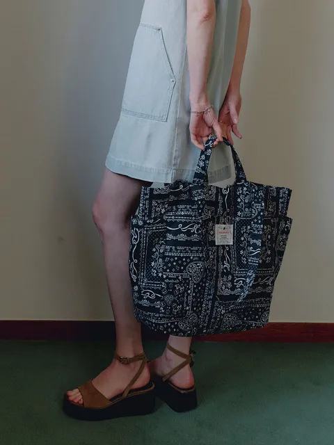 Paisley Shopper Bag MU2634BG302M