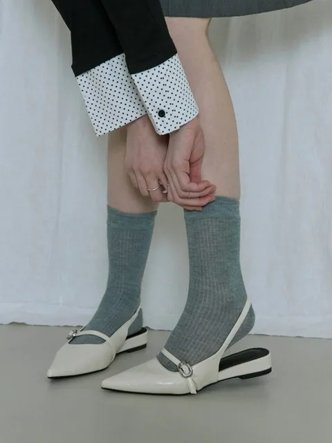 Cathay 메리제인 슬링백 펌프스 3cm -WS9005 (2color)